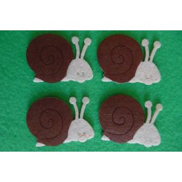 Filc figurák - CSIGA (4 db / csomag)