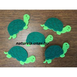 Filc figurák - TEKNŐS / TEKNŐSBÉKA (5 db / csomag) 