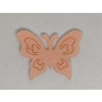 Filc figurák - LEPKE / PILLANGÓ 2., gravírozott (6 db / csomag)