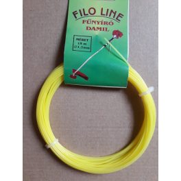   FILO LINE fűnyíró / fűkasza / szegélynyíró damil, vágószál (kerek, kör) 1,3 mm, (hossza: 15 m)