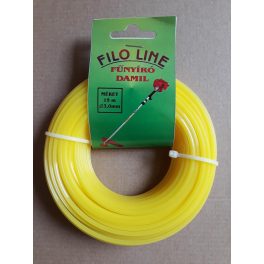   FILO LINE fűnyíró / fűkasza / szegélynyíró damil, vágószál (csillag) 3,0 mm, (hossza: 15 m)