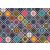 Filc, barkácsfilc anyag A4 (~ 20*30 cm) DEKOR mintás - PATCHWORK / MANDALA (puha filc)