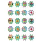 filc, barkácsfilc anyag A4 (~ 20*30 cm) MINTÁS - LOVE / PILLANGÓK / VIRÁGOK