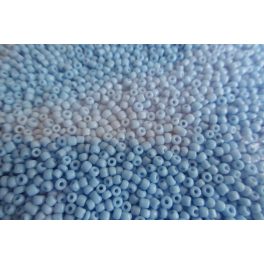 Kásagyöngy, matt 2 mm, VILÁGOS KÉK / ÉGKÉK(10 g)