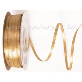 Szatén szalag, 3 mm (méterre) ARANY