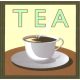 Szalvéta ÉTEL-ITAL, TEA - UTOLSÓ DARAB!!!