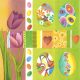 szalvéta HÚSVÉT 21 - tojások és tulipánok