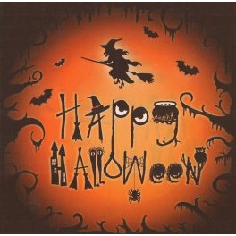 szalvéta HALLOWEEN 01