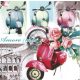 szalvéta, JÁRMŰ, VESPA / robogó - RÓMA