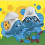 Szalvéta MESE-05 HUPIKÉK TÖRPIKÉK