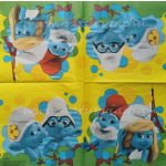 Szalvéta MESE-05 HUPIKÉK TÖRPIKÉK