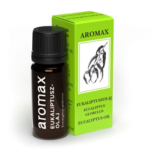 AROMAX illóolaj, EUKALIPTUSZ OLAJ (10 ml) - (felhasználható: 06/2026-ig)