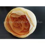 selyemvirág, BOGLÁRKA virágfej, NAGY (6 cm) - NAPSÁRGA