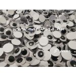 Mozgó szem 8 mm, ÖNTAPADÓS