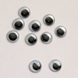 Mozgó szem 10 mm (20 db / csomag) ÖNTAPADÓS