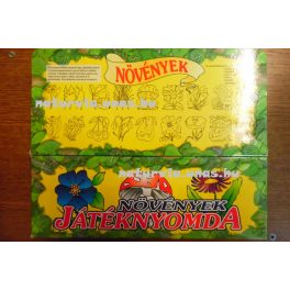 Nyomda, játéknyomda 18 db-os NÖVÉNYEK