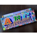 Nyomda, játéknyomda 18 db-os ABC (BETŰK ÉS SZÁMOK)
