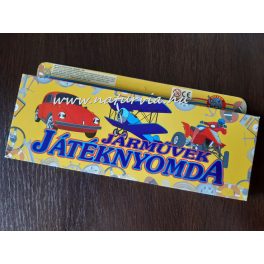 Nyomda, játéknyomda 18 db-os JÁRMŰVEK