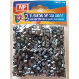   Vasalható gyöngy 25 g (~500 db) FÉMES SZÜRKE / ACÉLSZÜRKE