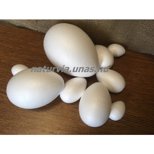 polisztirol (hungarocell) tojás, 4 cm