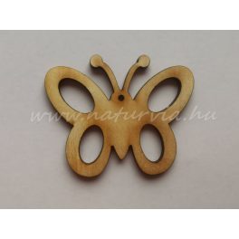  fa figura, LEPKE / PILLANGÓ 02. (lézervágott), KÖZEPES (6*5 cm)