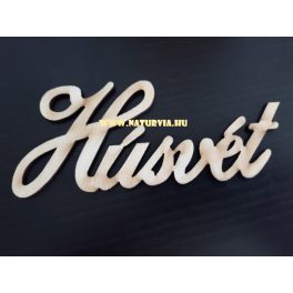 fa felirat "HÚSVÉT" (lézervágott) 12*6 cm