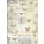 decoupage (dekupázs) rizspapír, PILLANGÓ / LEPKE - HANGJEGYEK / ZENE (DFSA3003)