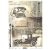 decoupage (dekupázs) rizspapír, FRANCIA UTAZÁS - PÁRIZS - EIFFEL-TORONY - oldtimer, régi autó, telefon (R0530)