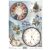 decoupage (dekupázs) rizspapír A4, KARÁCSONY 11 - ÓRA, KARÁCSONYFA, LÁMPÁS 