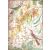 decoupage (dekupázs) rizspapír, VIRÁGOK és ÁLLATOK - SÁRGA ORCHIDEA és KOLIBRI / MADARAK 5. (DFSA4510) 