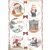 decoupage (dekupázs) rizspapír A4, KARÁCSONY 18 - TÉLAPÓ, MIKULÁS, SZÁNKÓ körökben (DFSA4635)