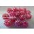 Shamballa strassz gyöngy 10 mm, SÖTÉT RÓZSASZÍN