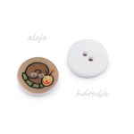 gomb csomag (10 db-os), CSIGA 12,8 mm, BÉZS / BEIGE