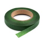 szártakaró / krepp szalag tekercs (12 mm, ~27 m), ZÖLD