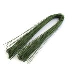 vágott virágdrót, drót (30 cm), ~0,6-0,7 mm átmérőjű, ZÖLD (50 szál / csomag)
